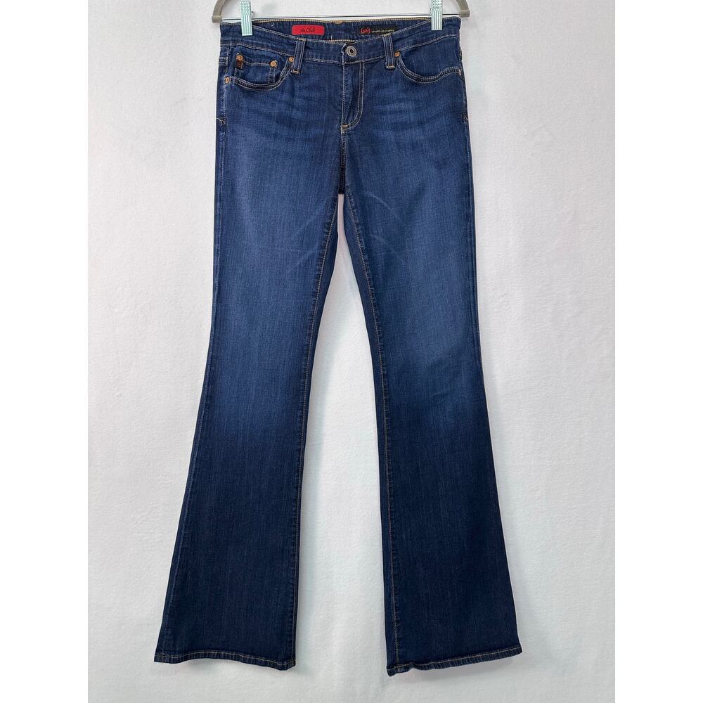 AG Adriano Goldschmied The Club Jeans 29R Y2K Dark Wash Low Rise Flare Denim - Picture 2 of 15